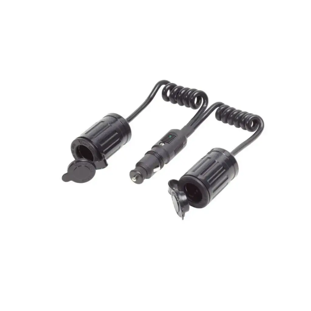 [BS1013] Single 12V Dc Plug With Double Extension - Bs1013