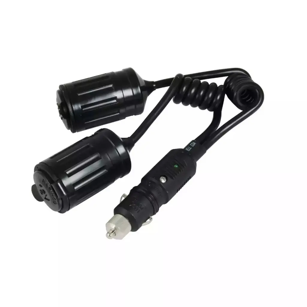 [GS11328] 12V Dual Outlet Adapter Gs11328 - Power Multiple Devices On-The-Go