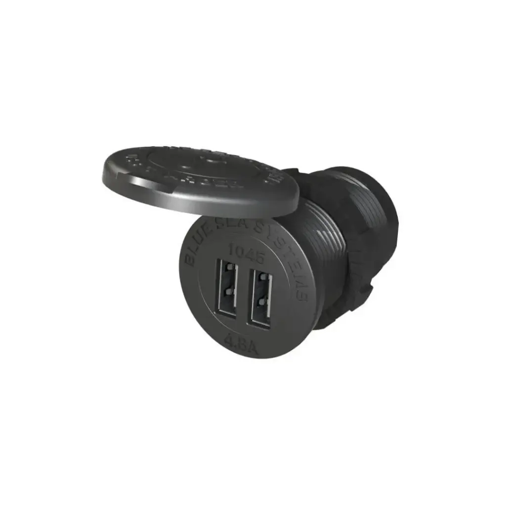 [BS1045] 12/24Vdc Dual Usb Socket 4.8A - Bs1045