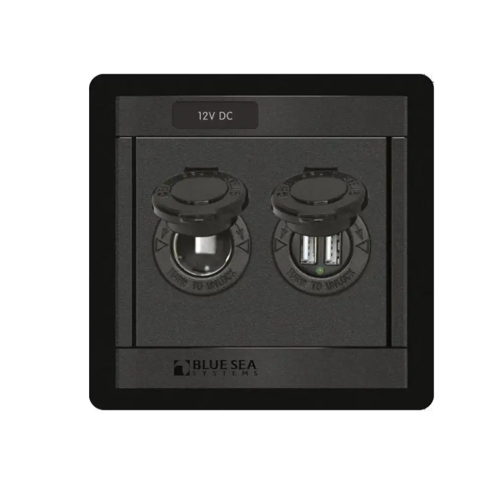 [BS1478] Panel 360 Dc 12V Dual Usb Charger - Bs1478