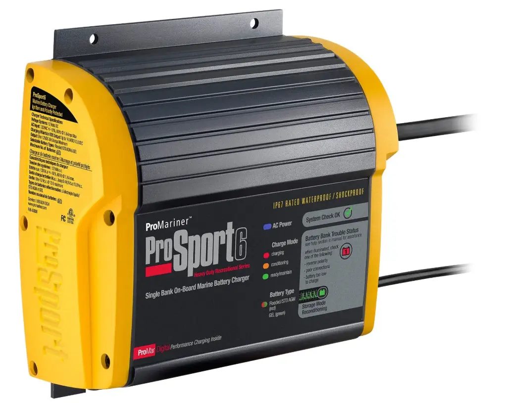 [PM43023] Promariner Prosport Hd Battery Charger 12/24V 6 Amp | Pm43023