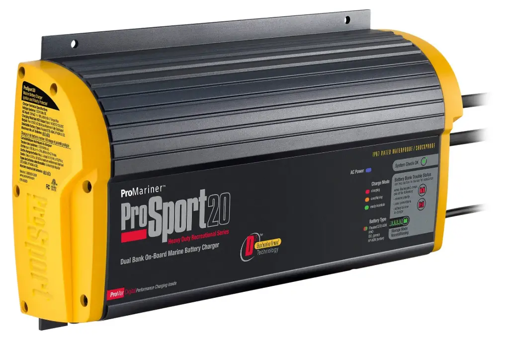 [PM43028] Promariner Prosport Hd 12/24V 20 Amp Battery Charger | Pm43028