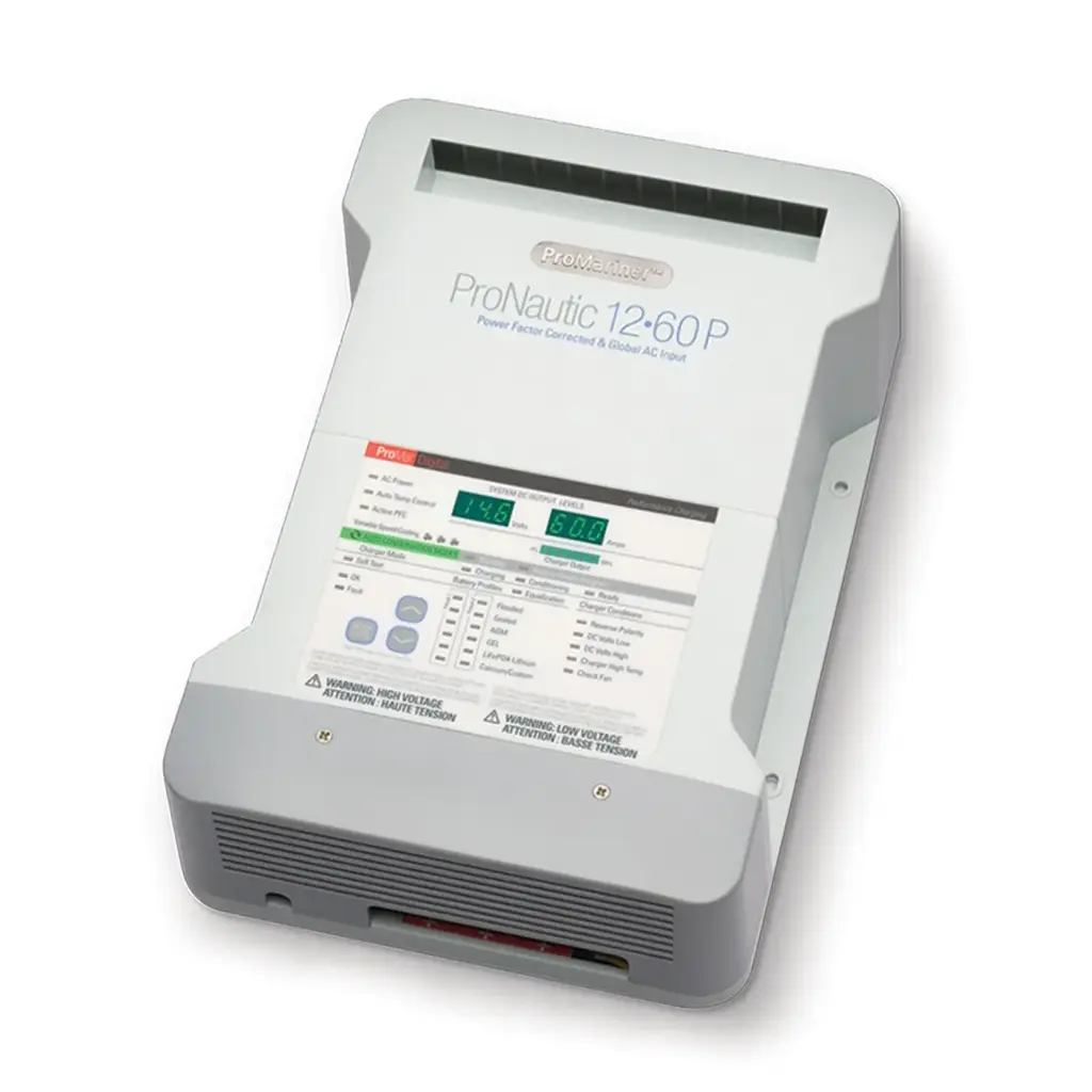 [PM63160] Pronautic 12V 60Amp Battery Charger Pm63160 - 3 Outputs For Marine Use