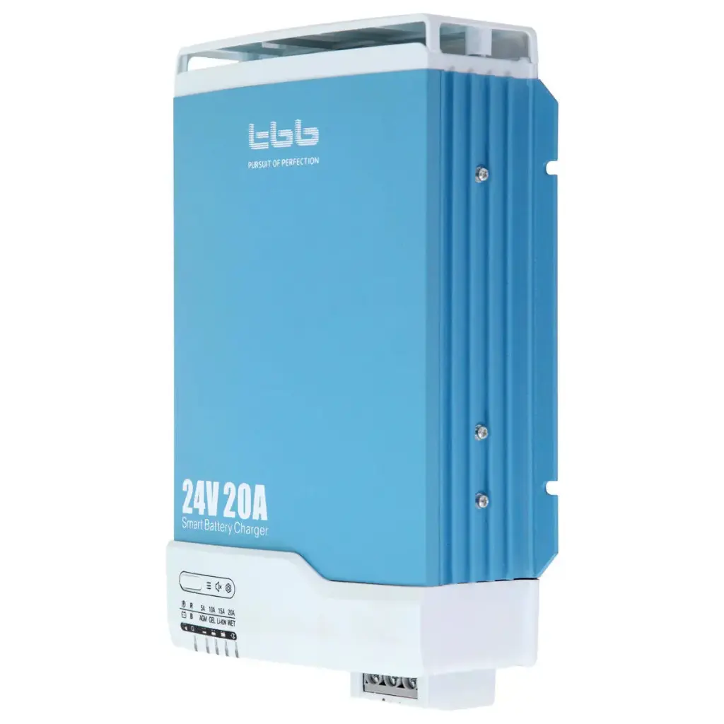 [TBBS2420-3] 24V 20A Trident Tbb Battery Charger Tbbs2420-3 With 2+1 Charging Mode