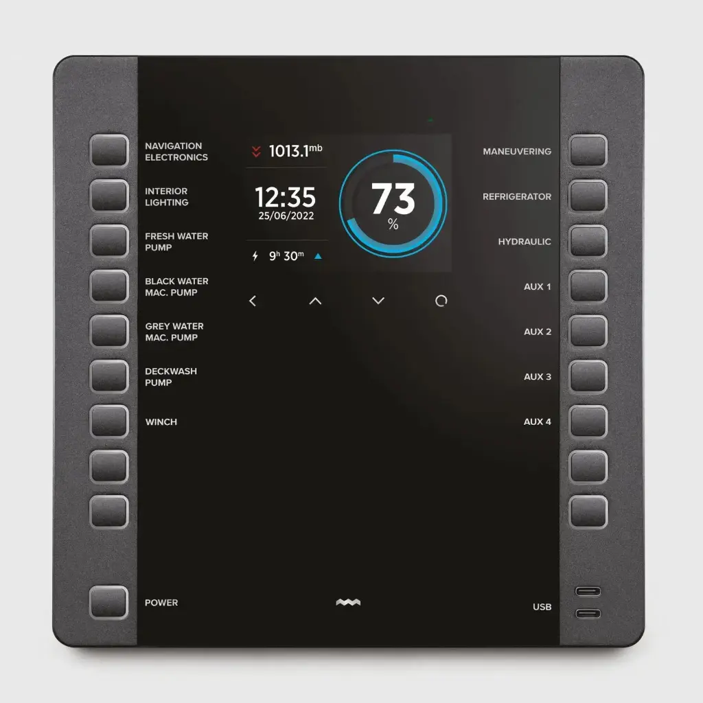 Simarine Sink Mixer Toilet Simne2-210-B | Electrical Control Unit