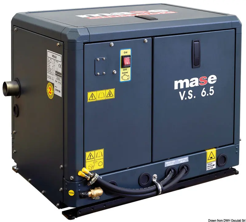 [MAS003296] Mase Generator Vs 6.5Kw Variable | Mas003296 - Quiet & Powerful