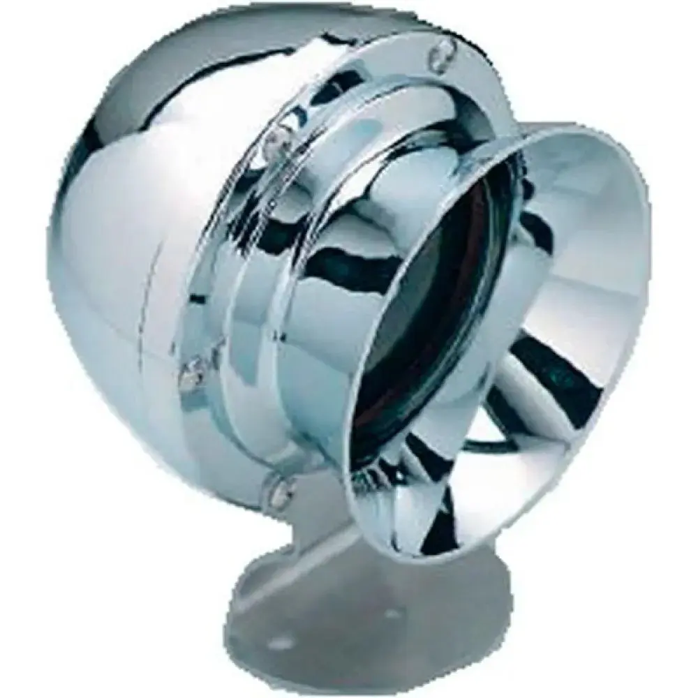 [GS12019] Shorty Horn 12V Chrome Gs12019 - Compact Stylish Vehicle Horn