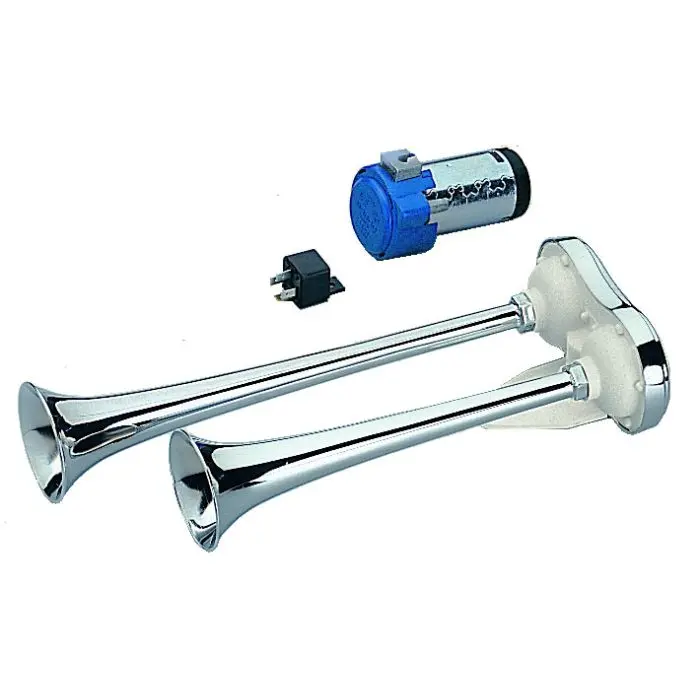 [GS12040] 12V Air Horn Gs12040 | Goldenship | Ideal For Boats & Vehicles