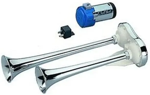 [GS12041] Air Horn 24V Gs12041 - High-Decibel Alert Horn By Goldenship