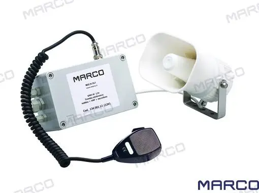 [GS12207] Marco - Loud Hailer with fist mic12V