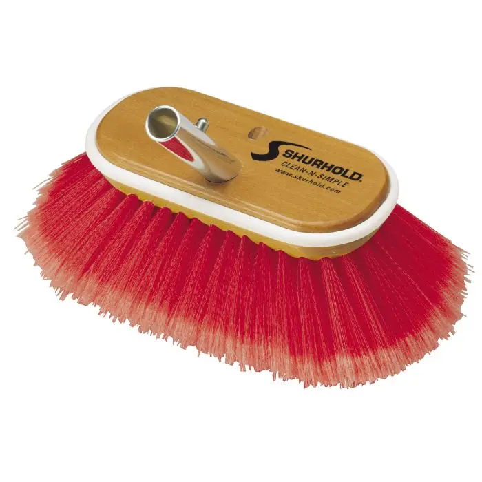 [SHU965] Shurhold Soft/Medium Combo Brush 15 Cm | Shu965 | Versatile Cleaning Tool