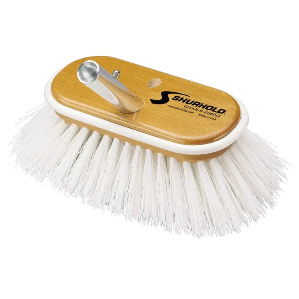Stiff Flared Brush 10" For Tough Cleaning | Shu990 | Shurhold