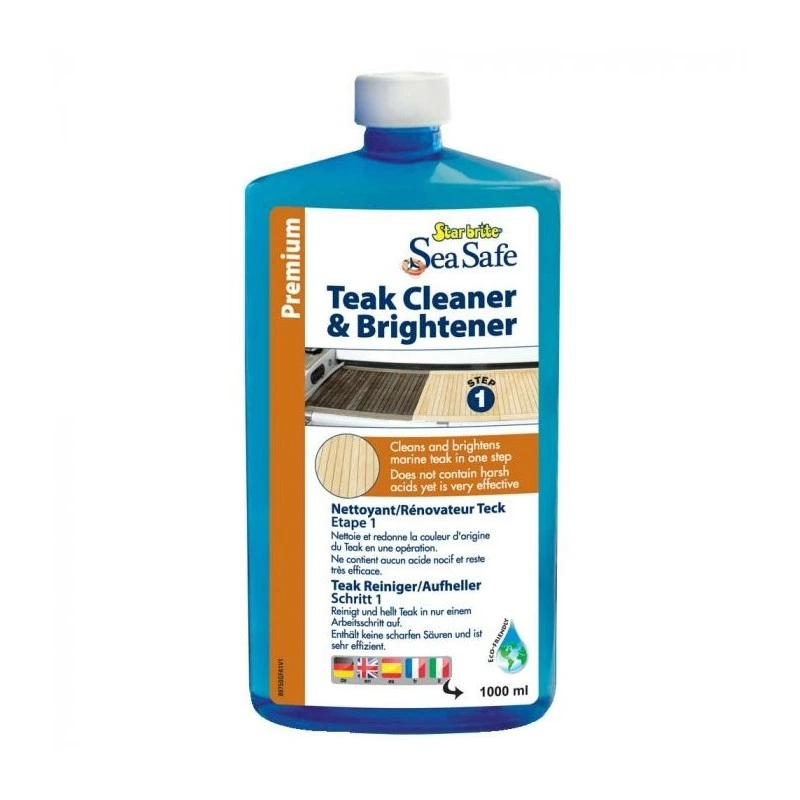 Star Brite Sea-Safe Teak 1000 Ml Sta89750 - Teak Maintenance Solution
