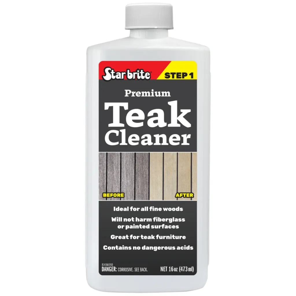 [STA81416] Star Brite Teak Cleaner 473Ml | Sta81416 | Revitalize Teak Surfaces