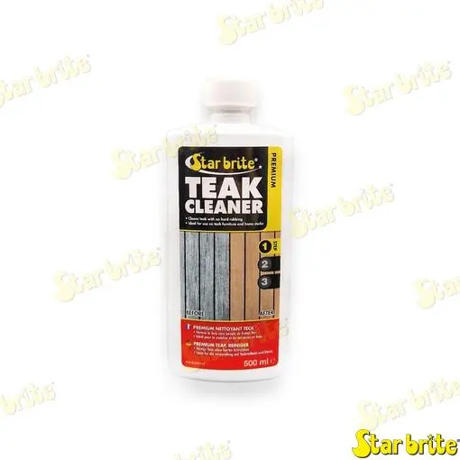 [STA81416] Star Brite Teak Cleaner 473Ml | Sta81416 | Revitalize Teak Surfaces