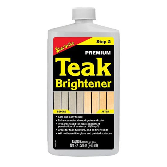 Teak Brightener 1L | Restore Color & Shine | Sta81532 | Star Brite