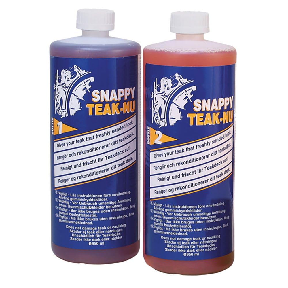 [SNA19961] Snappy Teak-Nu 0.950L Kit Sna19961 | Easy Teak Maintenance Solution