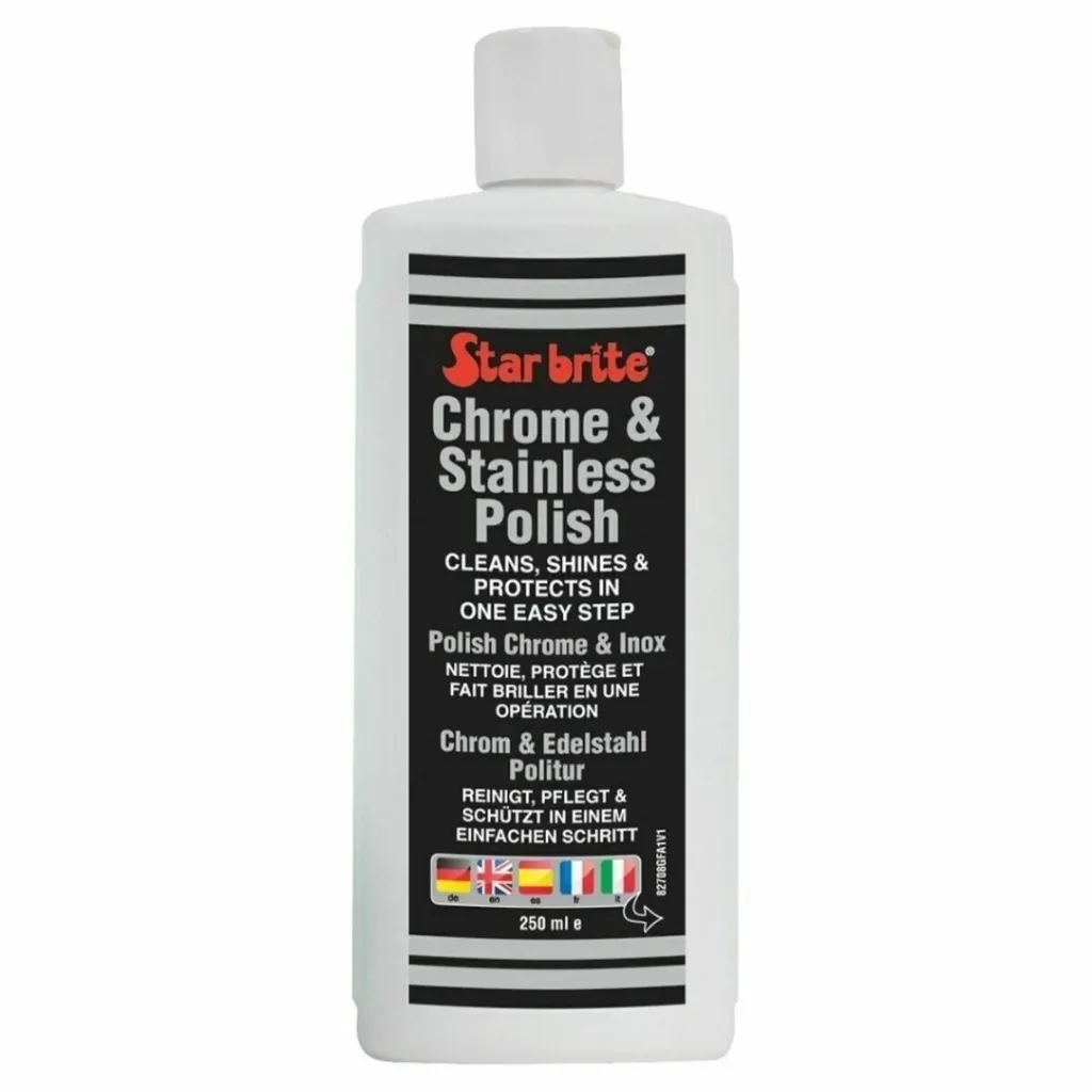 [STA82708] Star Brite Chrome & Stainless Polish 237 Ml | Sta82708 | Cleaning