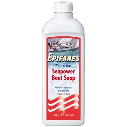 Seapower Wash-N-Wax Soap 500Ml | Spww500 | Powerful Cleaning Solution