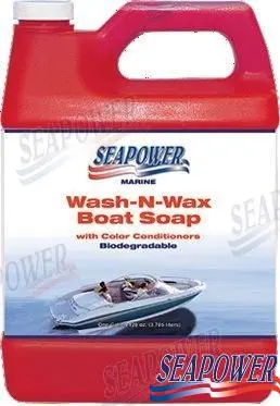 [SPWW5] Seapower Wash-N-Wax Soap 5Lt | Spww5 - Dual Action Cleaning & Shine