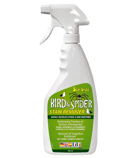 [STA95122] Spider & Bird Stain Remover | Sta95122 | Powerful Surface Cleaner