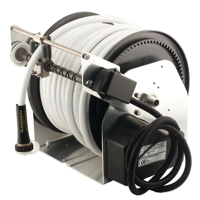 Hosemaster 5/8" 12V DC Aluminum Hose - GLE05520-12-75 , 34' Length