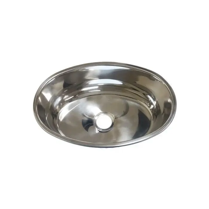 [GS50050] Oval Washbasin With Sink Drain - 265X390Mm | Gs50050 | Goldenship