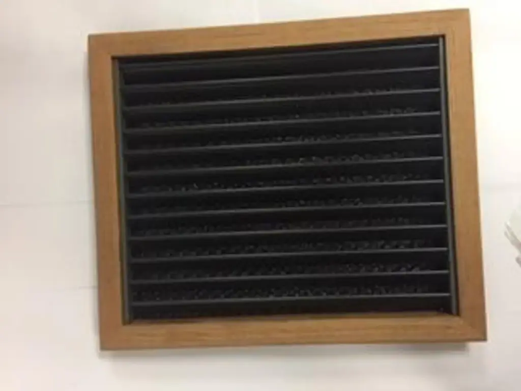 [WBCL0040170A] Teak Grill Air Input 11X8 | Wbcl0040170A | Marine Air Conditioning