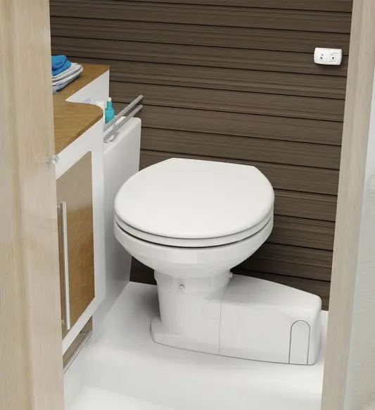 [SFASNMXSIE12V] Sanimarin Maxlite +S 12V Marine Toilet | Sfasnmxsie12V | Compact & Efficient