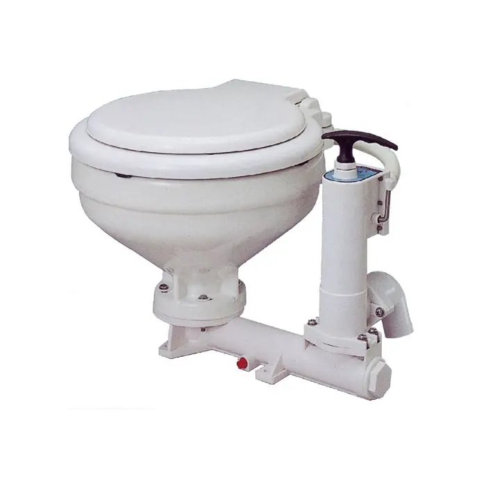 [GS50001] Manual Toilet With Plastic Seat & Cover | Gs50001 | Compact & Durable