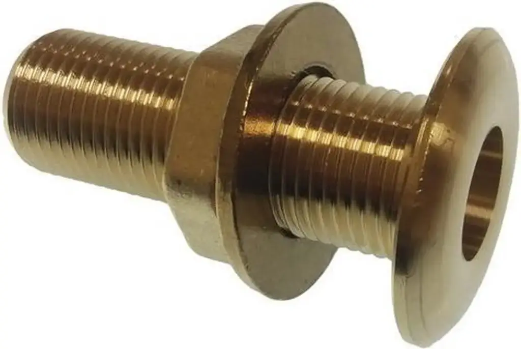 [GS30053] Thruhull Scupper 1" | Gs30053 - Premium Hull Drain By Goldenship