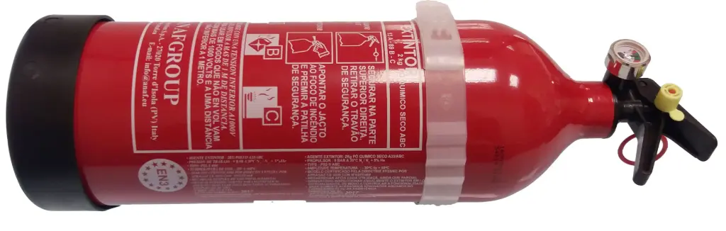 [GS80058] Alum 2 Kg Abc Fire Extinguisher Gs80058 - Compact Safety Tool