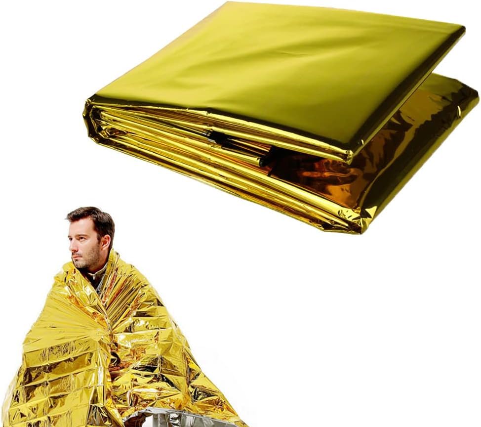 [GS80095] Emergency Blanket Gs80095 - Compact Heat Retention Safety Tool