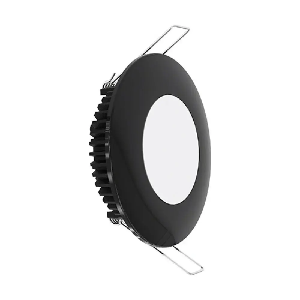 [AKAL4195NBL24V] Aker Lighting Downlight Nickel Black 6W 600 Lumens Akal4195Nbl24V