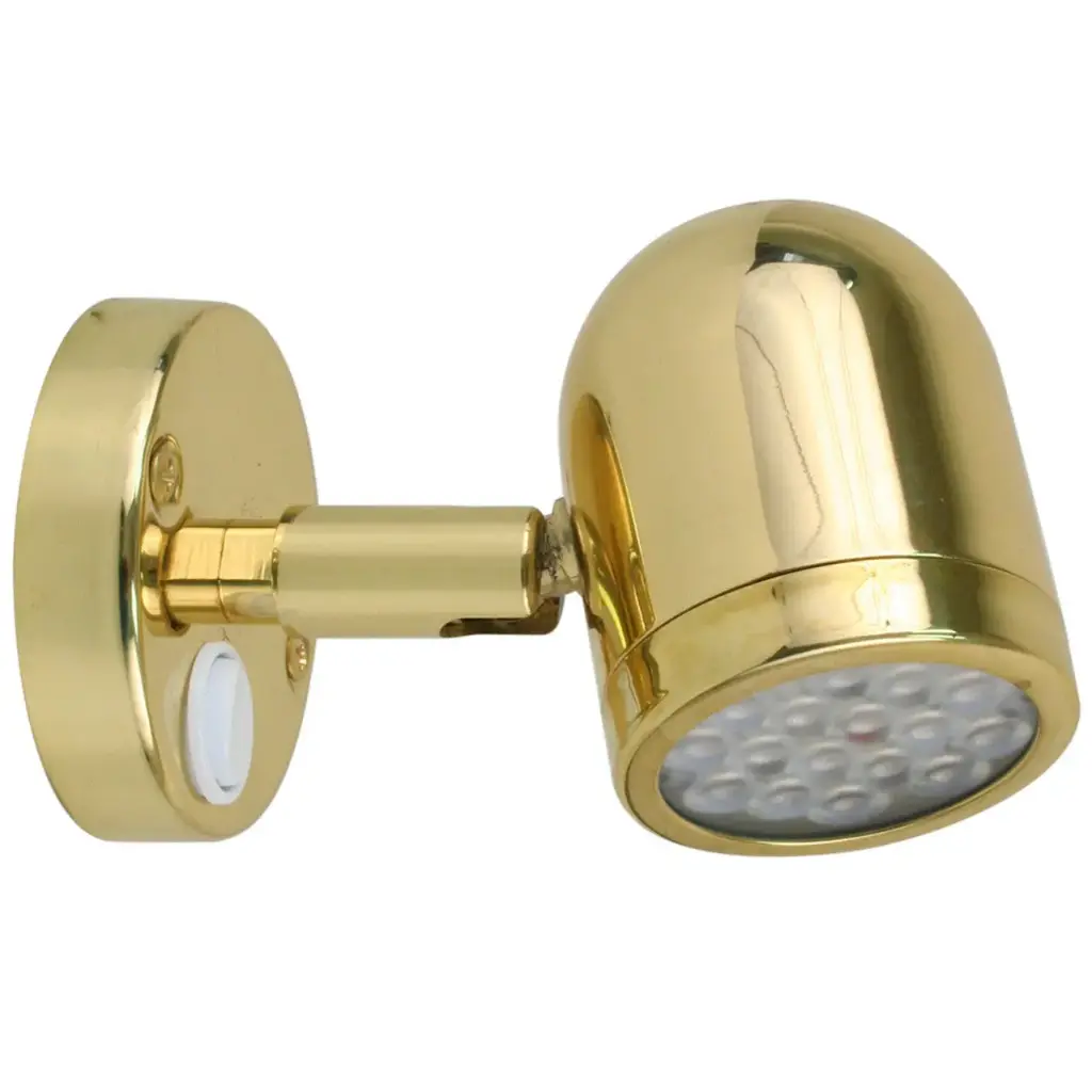 [GS10219] Brass Led Reading Light - Gs10219