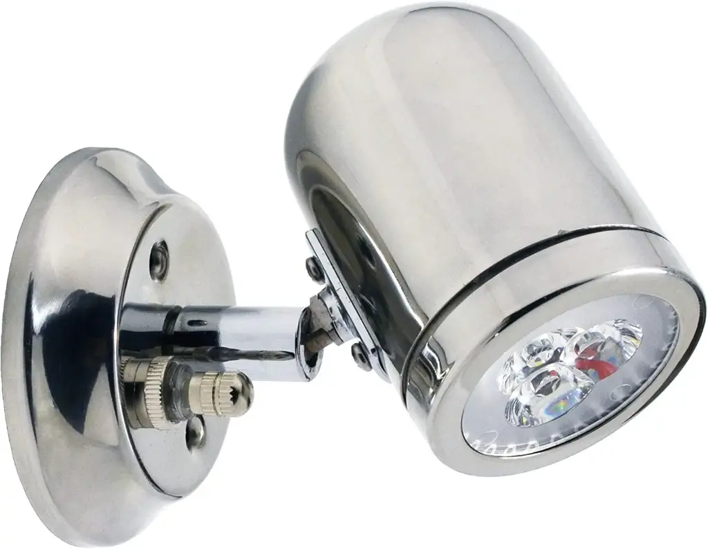 [GS10422] Bulkhead Light Chrome Plated Brass - Gs10422