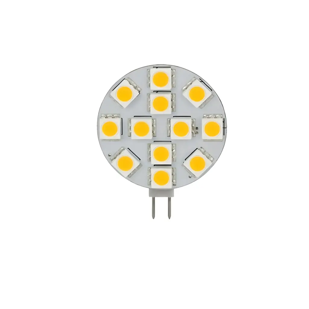 [GS10504] Bulb G4 Horiz. 12 Led 2.2W 12/30V Ice W - Gs10504