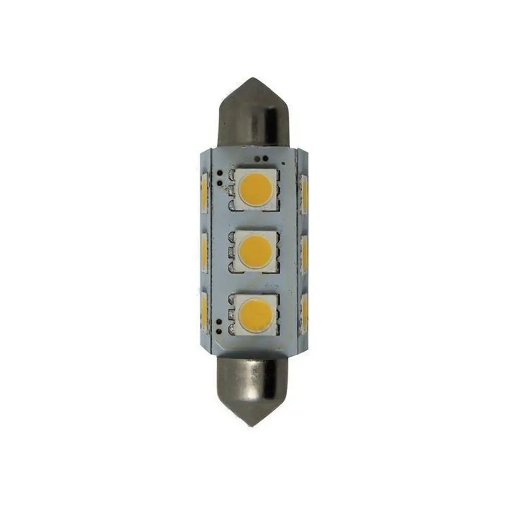 [GS10524] Bulb Festoon 12Led 1W 10/30V Ice White (2) - Gs10524