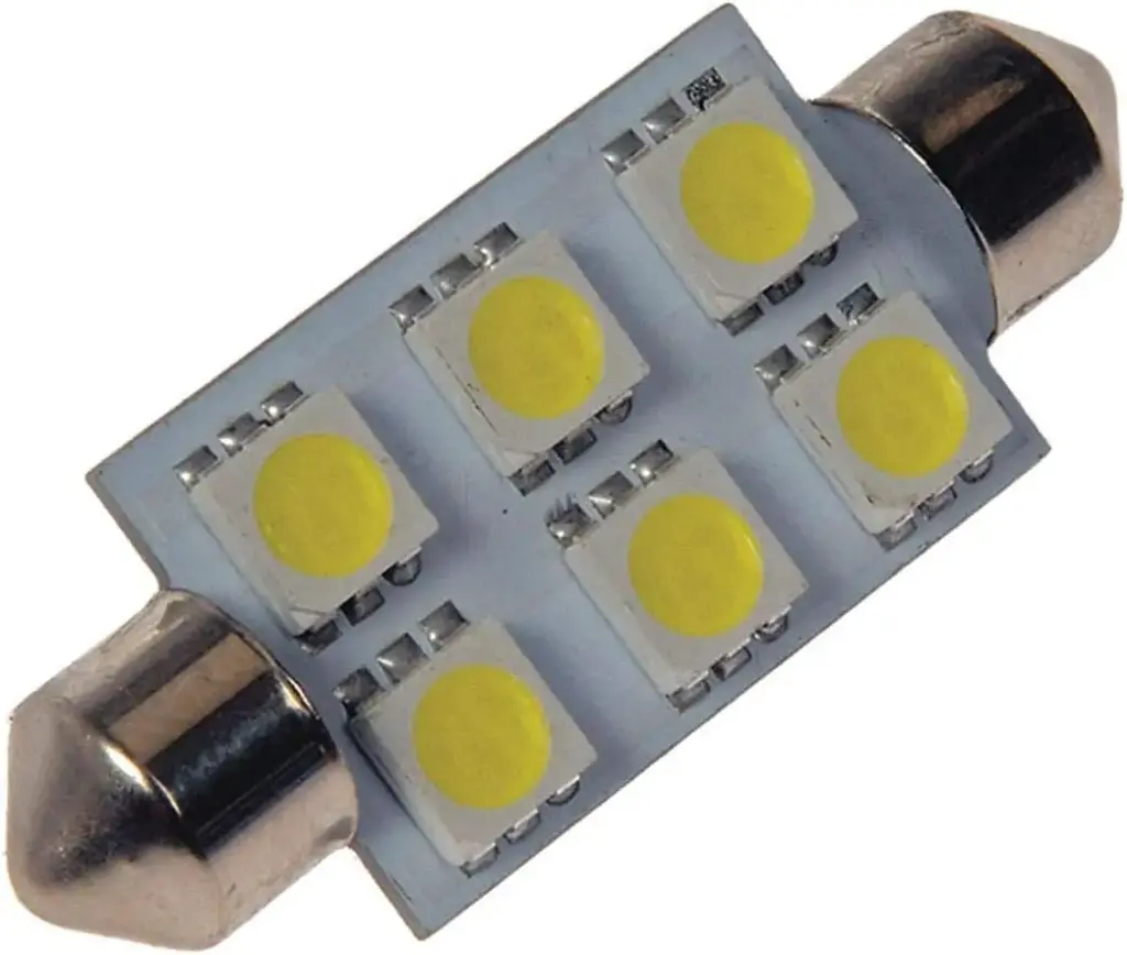 [GS10527] Bulb Festoon 6Led 1.3W 10/30V (2) - Gs10527