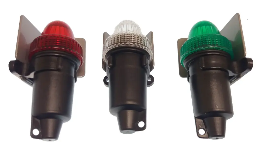 Navy Battery Lights - Gs10049 - Convenient Skinpack Units