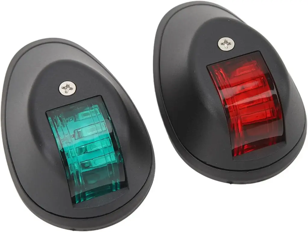 [GS10310] Pair Vertical Navigation Lights Black Led - Gs10310