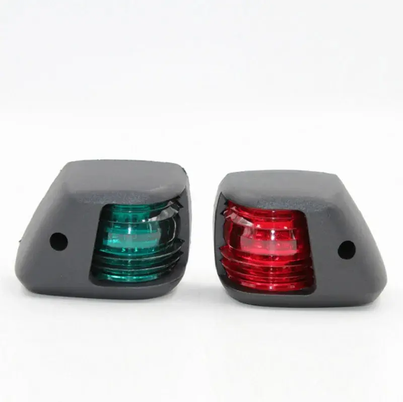 Pair Navigation Light Green As-20 Black - Gs10006