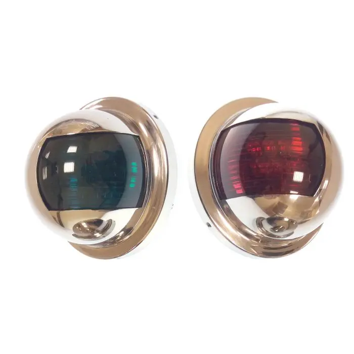 [GS10362] Pair Vertical Navigation Lights 304 Ss L - Gs10362