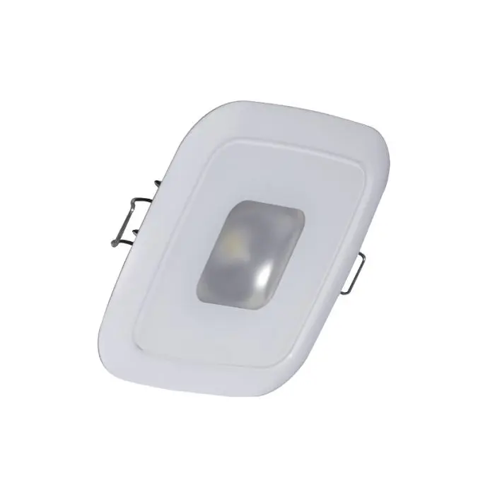 [LUM116128] Mirage Square Light - White With Red & Blue Accents | Lum116128