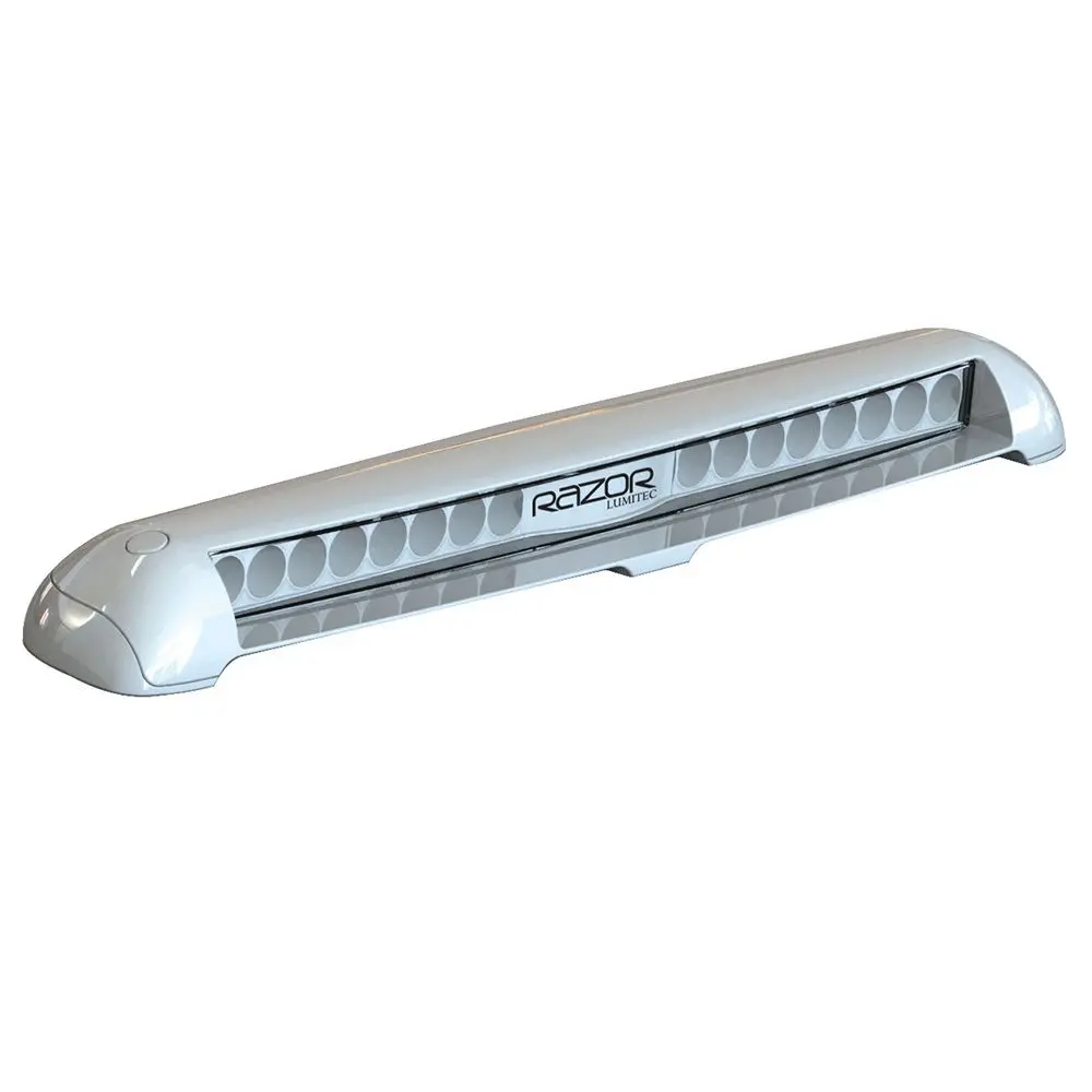 [LUM101586] Sleek Flush Mount White Flood Light - Razor | Lum101586