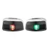 Seaflo Horizontal Mount Navigation Lights, 2 Nautical Miles Visibility (Green Starboard and Red Port Light) | SFNL031PS01