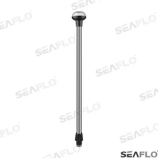 [SFNL0812502B] Seaflo 02-Series LED All-Round Pole Lights, 2 Nautical Miles Visibility 25" 635mm