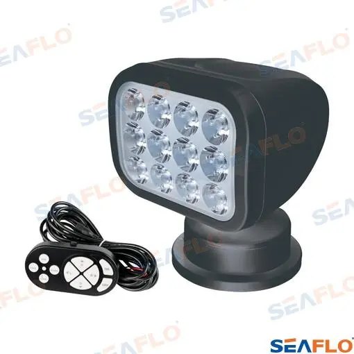 [SFSL2700W01B] Seaflo Spotlight 28W 12/24 Black