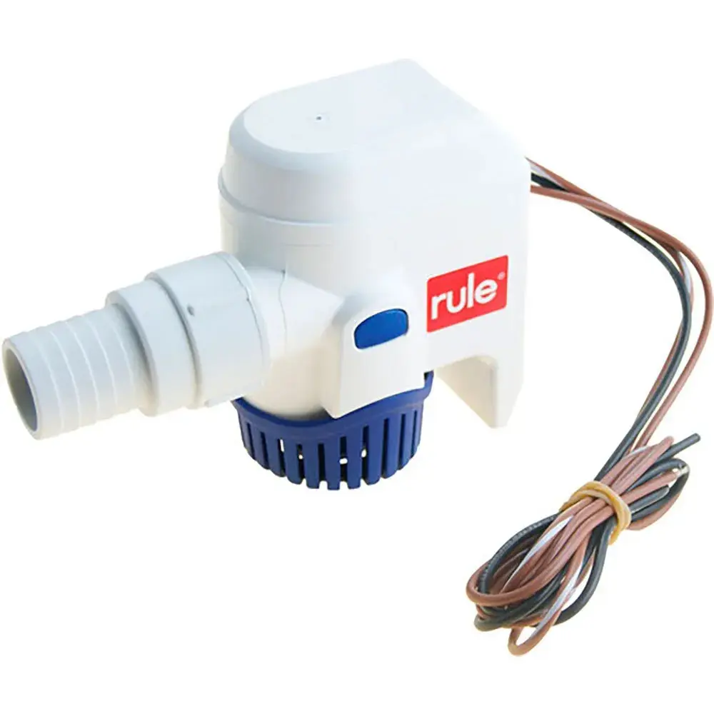 Rule Mate Bilge Pump 1100 Gph 12V Ru1100 - Efficient Water Removal