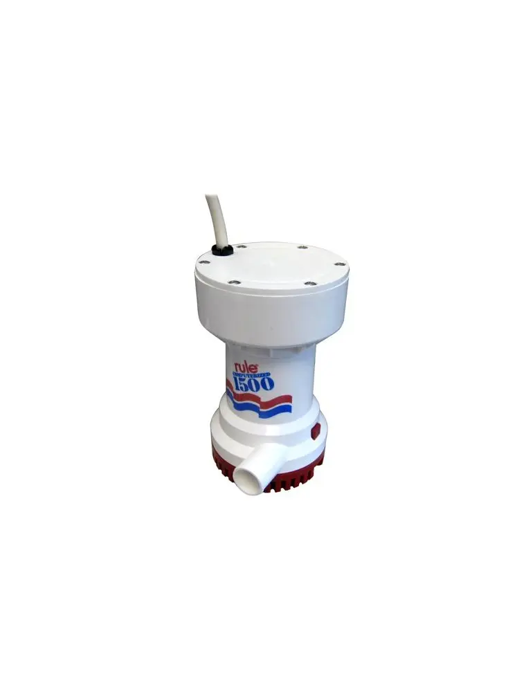 Rule-Matic 1500-12V Ru51S Bilge Pump - Efficient Water Evacuation